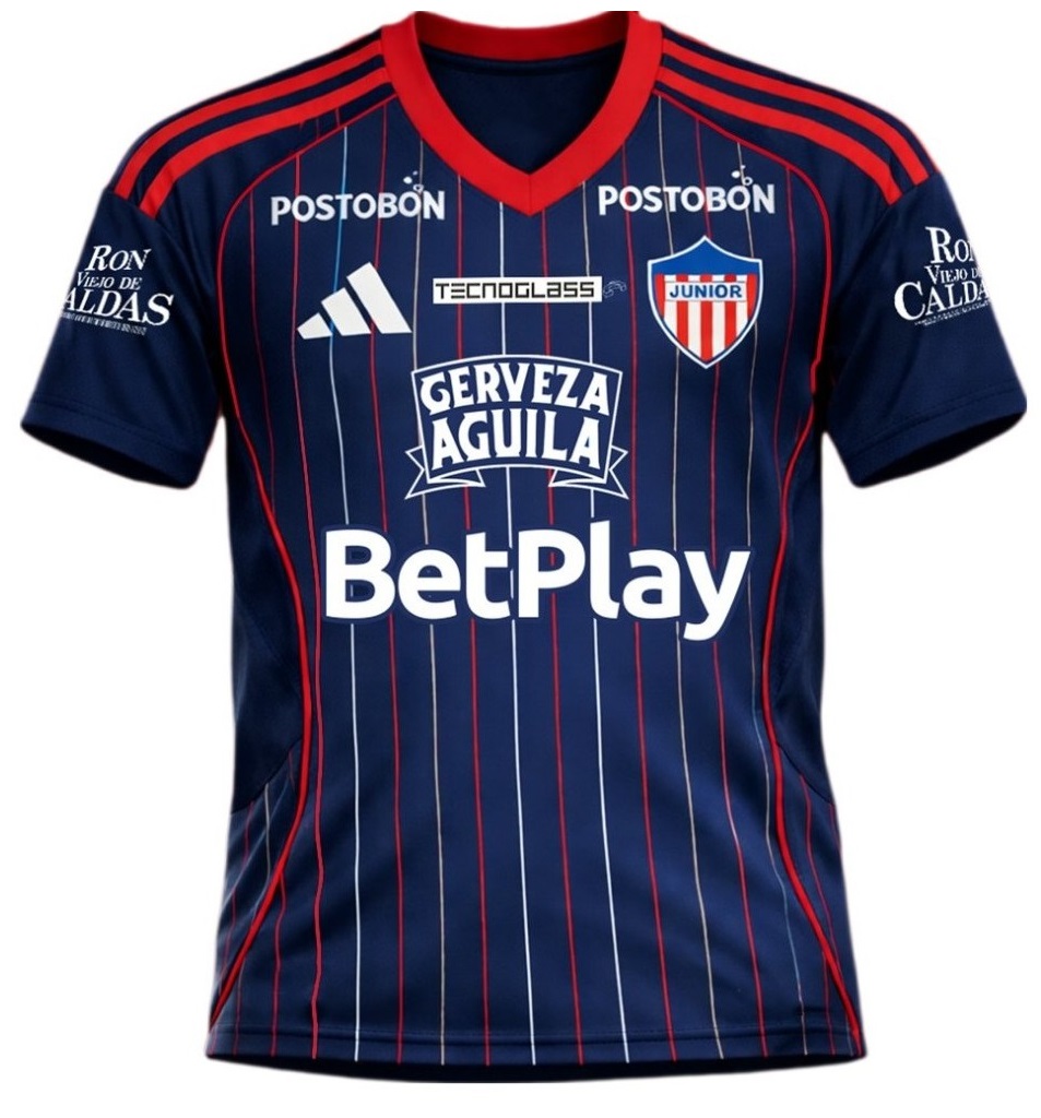 Camisa II Junior Barranquilla 2026 Adidas oficial 